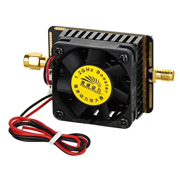 

1.2Ghz 1G2 1.2G 6.5W Image Transmission FPV Signal Amplifier Wireless Wi-Fi Power Amplifier For RC FPV Model Quadcopter