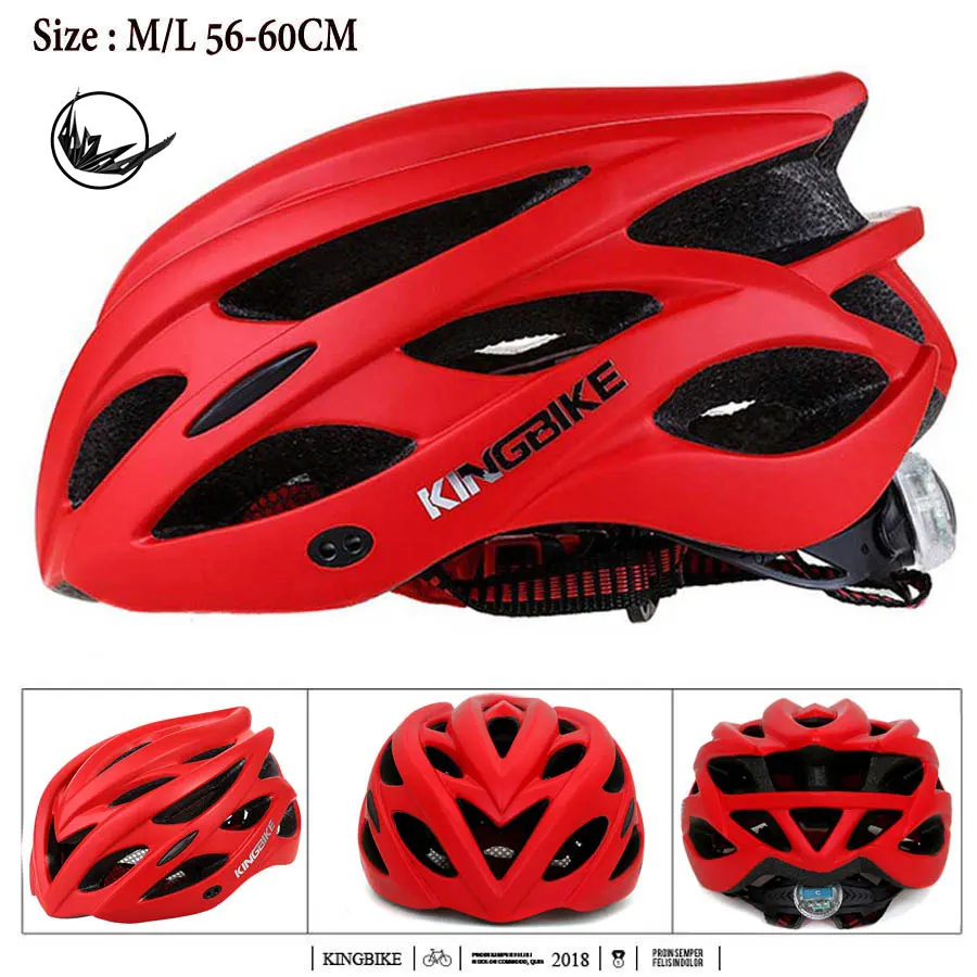 BASECAMP шлем велосипеда ультра Светильник Велоспорт Шлем Титан велосипедный шлем с задней светильник дорожный горный велосипед MTB шлем Casco Ciclismo - Цвет: J-652-Red