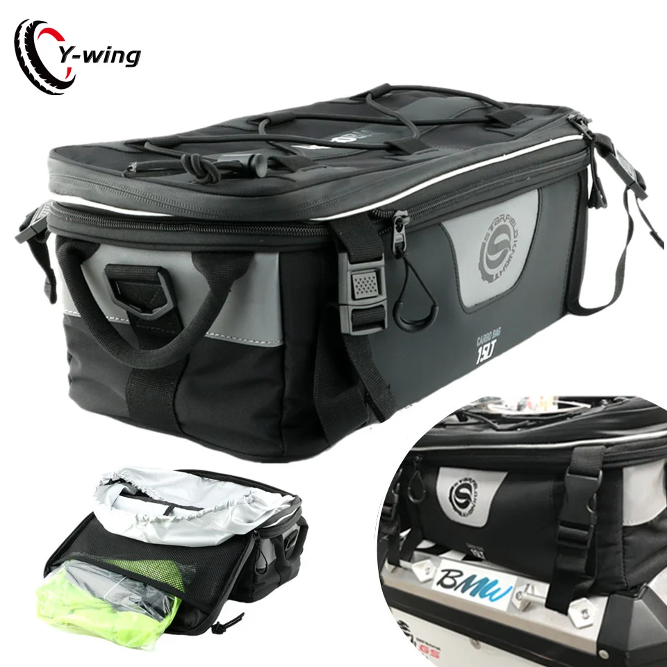 2020 New Motorcycle Bag For BMW R1250GS R1200GS LC R1200GSA Adventure Side Case Pads Top Case Bag Aluminum Alloy Side Box
