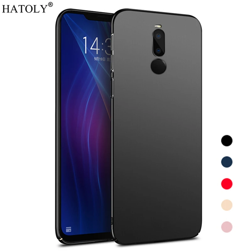 

For Cover Meizu X8 Case Ultra-thin Slim Smooth Back Cover For Meizu X8 Hard PC Protective Phone Bumper Case For Meizu X8 6.2"