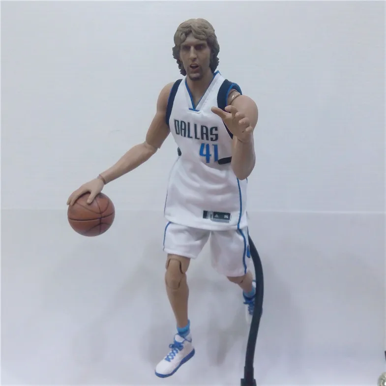 Dirk Nowitzki баскетбольная звезда 41 Джерси № 1/6 Garage Kit Dallas Mavericks NBA Garage Kit Модель