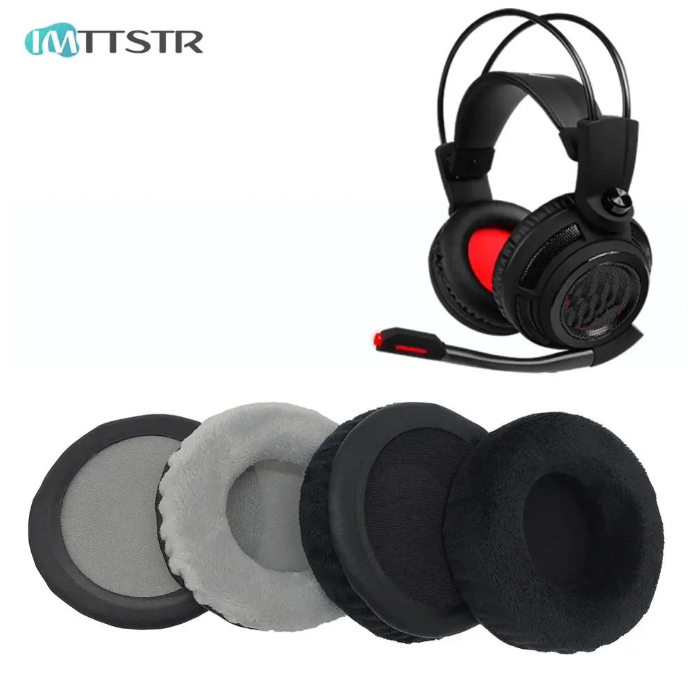 IMTTSTR 1 пара бархатных кожаных амбушюр для MSI DS502 вкладыши наушников Сменные наушники подушка|Аксессуары