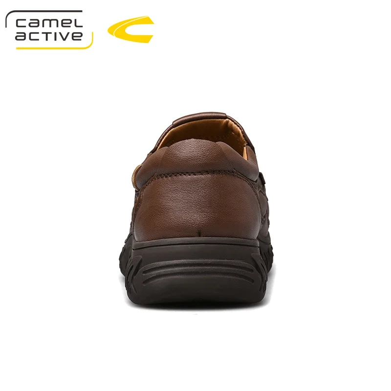 Camel Active/Новая мужская обувь из натуральной кожи; Модный комплект; легкая дышащая повседневная обувь из мягкой воловьей кожи; мужские лоферы