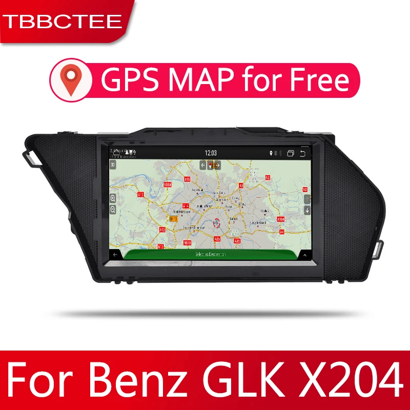 Sale Car Android System 1080P IPS LCD Screen For Mercedes Benz GLK X204 2014~2016 Car Radio Player GPS Navigation BT WiFi AUX 1