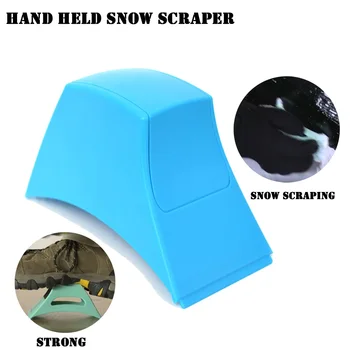

Hand Held Ice Scrapper Professional Vehicle Snow with Comfortable Grip Easy to Scratch