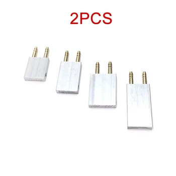 

2PCS 30/40/50mm Aluminum Water-cooled Block/Plate/Sheet Water Cooling Radiator Cooler Heat Sink Parts for RC Boat Brushless ESC