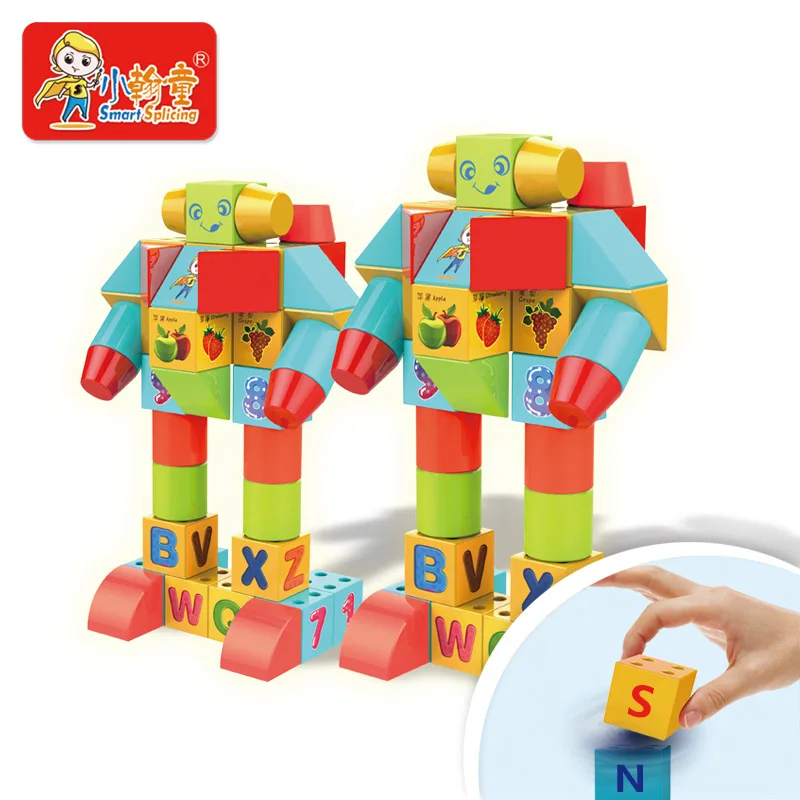 

Small John Child A1-045 Magnetic Construction Block Flexible Modeling Magnetic Joint Building Blocks Children'S Educational Toy