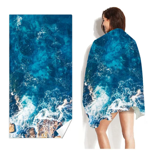 Amazing Sand Free Beach Towel Microfiber Quick Dry