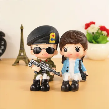 

Descendants of The Sun Dolls Dolls Couples Hanging Feet Dolls Children's Day Gifts Home Creative Soft Decoration