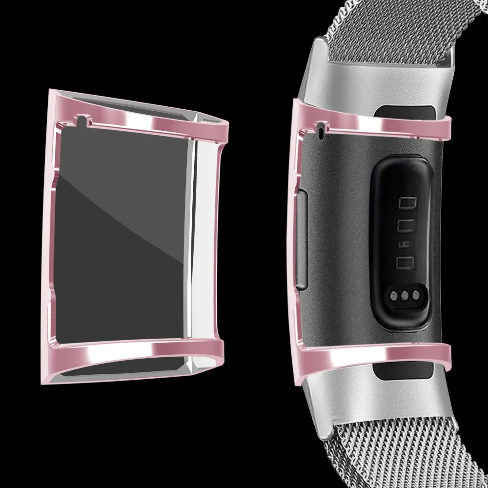 Чехол из ТПУ для Fitbit Charge 3 6 цветов|Смарт-аксессуары| |