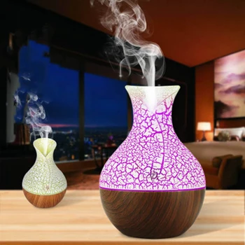 

Crack Vase Humidifier Spray Instrument Mini Mute Home Office Negative Ion USB Luminous Purifier