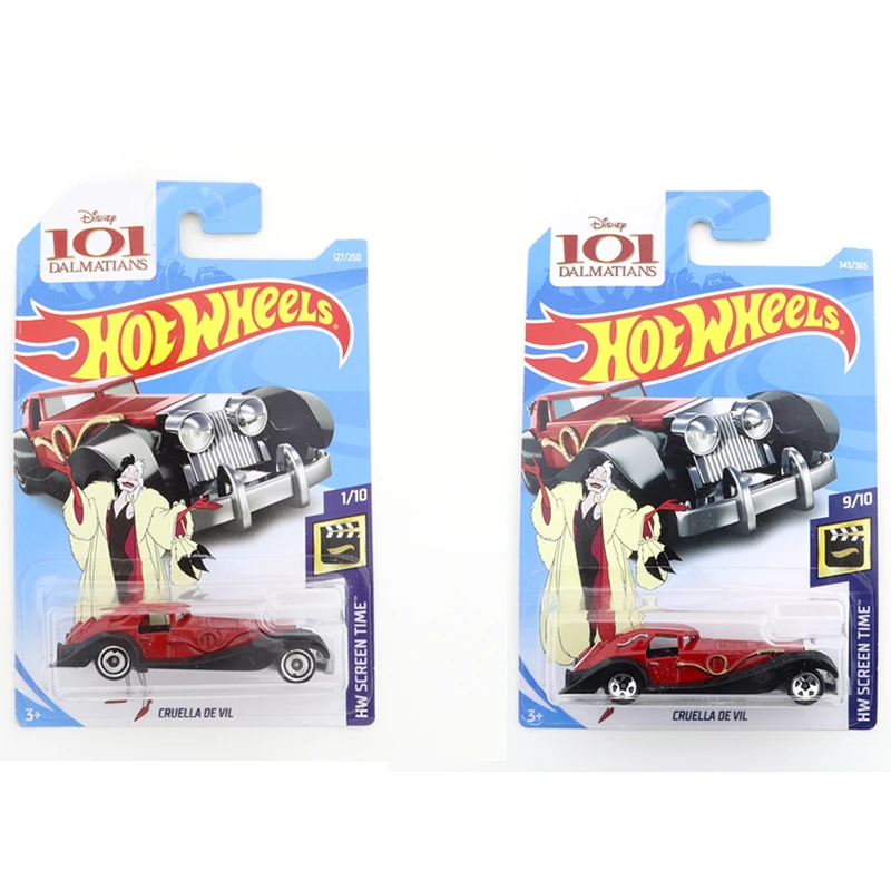 2018 CRUELLA DE VIL оригинальные литой автомобиль из сплава Mini Coupe 1/64 металлическая