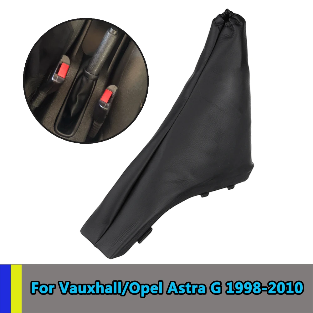 handbrake cover Для Opel/Vauxhall Astra G 1998-2004 из искусственной кожи ручной тормоз рычаг переключения передач загрузки гетры крышка купе 2000-2004 - Название цвета: handbrake cover