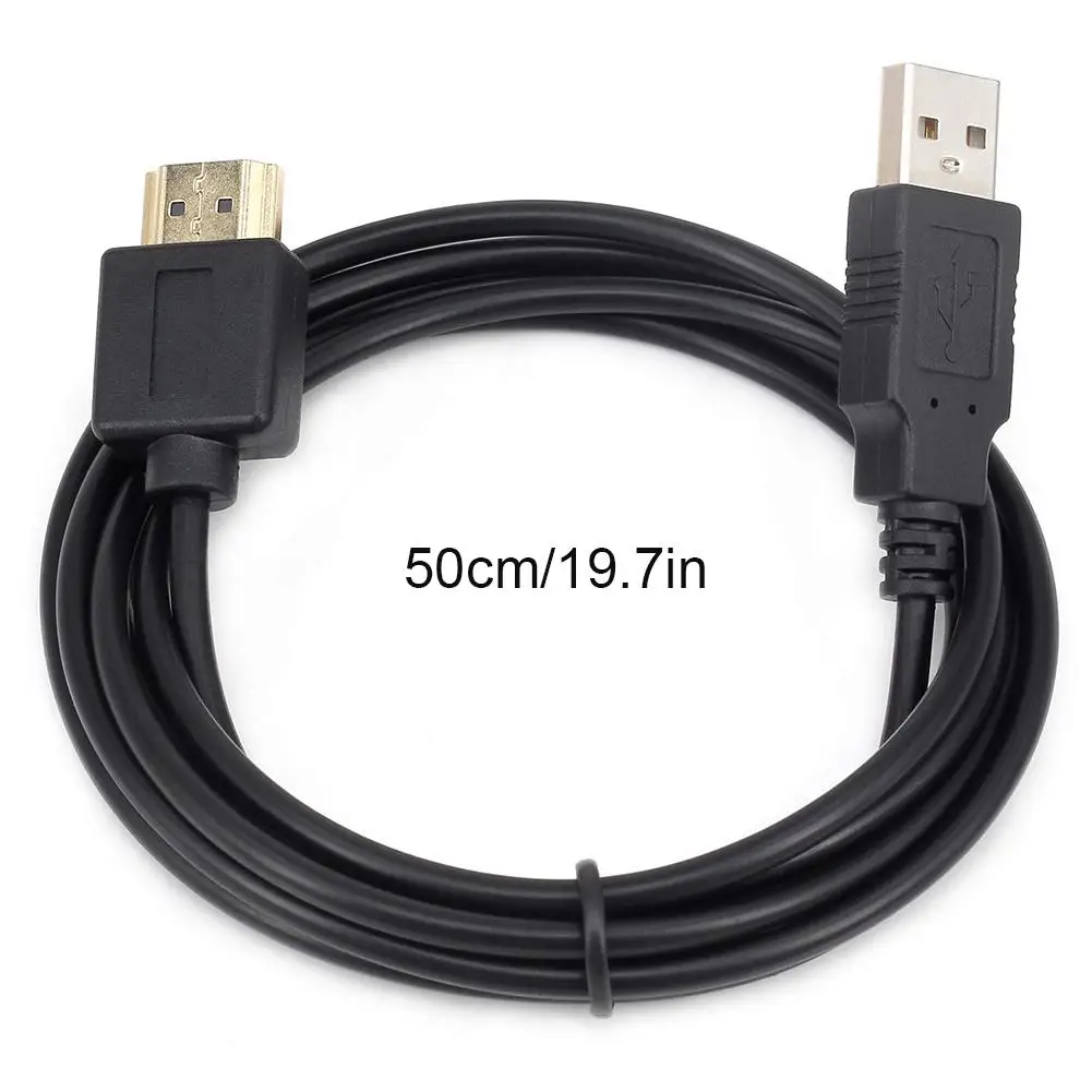 Power Cable Usb Charging Cable Hdmi Cable Adapter Laptop Power Adapter Power Adapter Usb Cable Adapter Conversion Cable Adapter Smart Device Laptop Power Cable HDMI-compatible Male-Famel HDMI-compatible to USB Power USB to