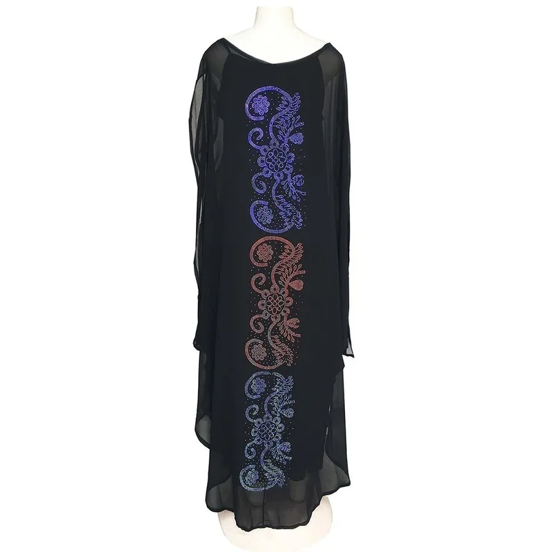 Bazin африканские платья для женщин в африканском стиле Саты Дашики шифоновое