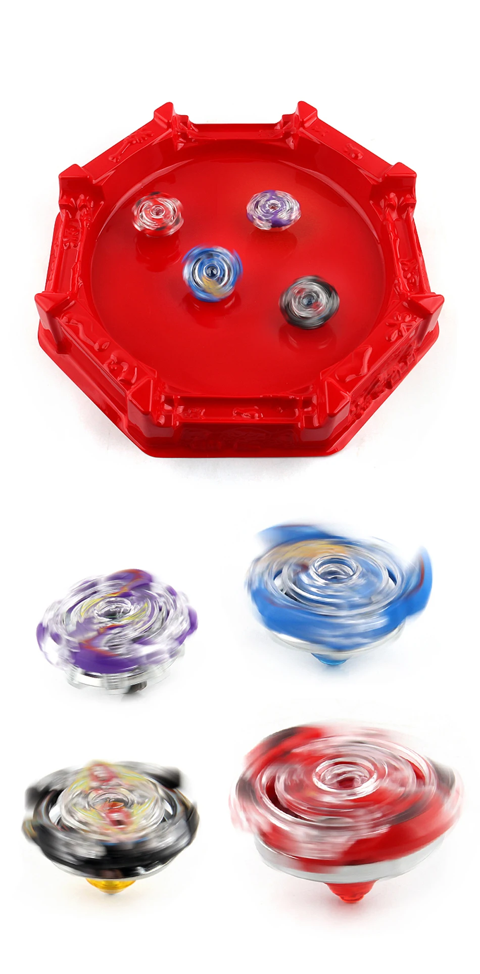 Оригинальная коробка Beyblades Burst для продажи Металл Fusion 4D BB807D с пусковой установкой и ареной спиннингом Набор детских игровых игрушек