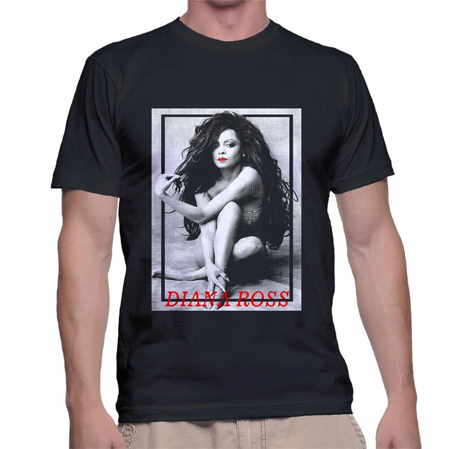 Футболки Diana Ross, размер S-2Xl, футболка с принтом