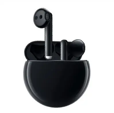 Черный huawei Freebuds 3 беспроводные гарнитуры TWS Bluetooth наушники с активным шумоподавлением Bluetooth 5,1 управление нажатием 20 часов работы - Цвет: Черный