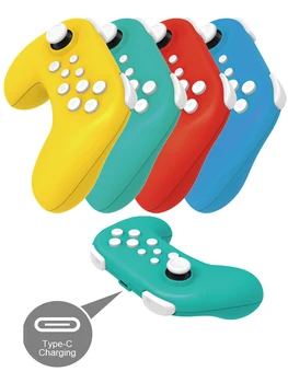

Bluetooth Gamepad For Switch Host Wireless Controller NS Game Controller With Gyro Vibration Function Single TNS-19155S