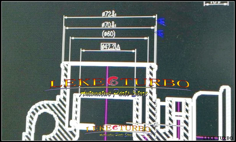 Turbo K16 53169887029 53169887010 53169887014 53169887016 53169707029 53169707010 For Mercedes Benz Atego OM904 OM904LA  (5)