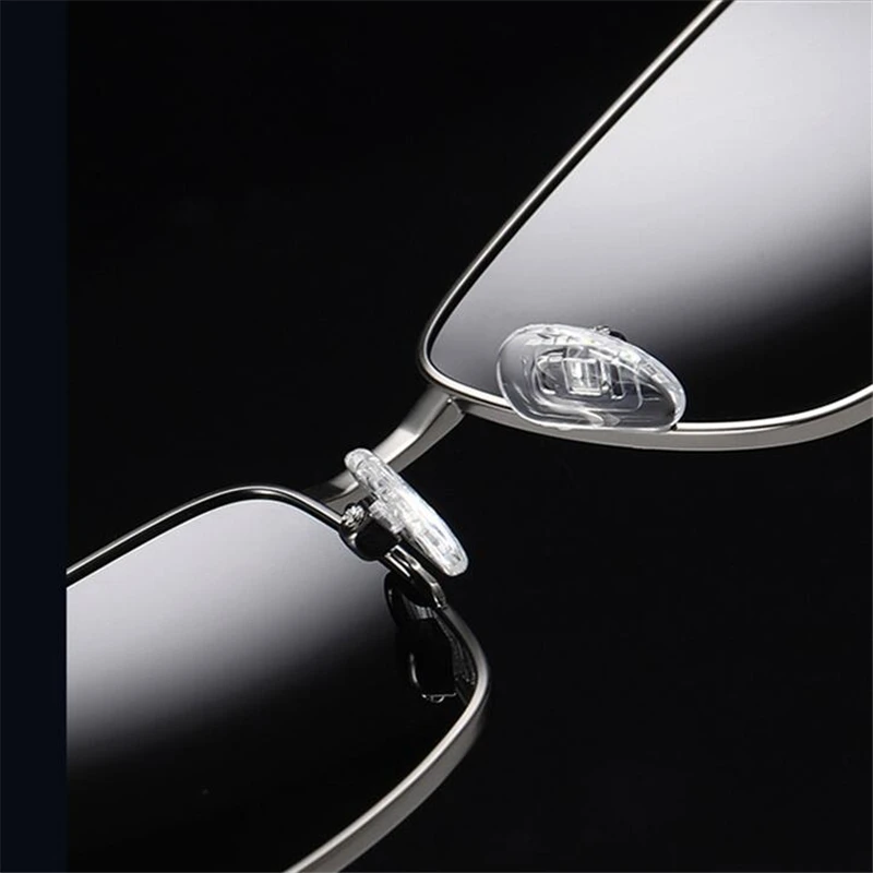 Men's Driving Prescription Lenses Sunglasses Polarized Square Anti-Glare Short-sight Sun Glasses For Male 0 -0.5 -0.75 To -6.0