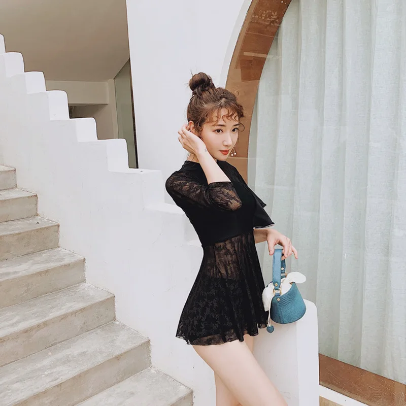 

Blue Lion Deere 2020 First New Arrival South Korea Split Type Two-Piece Set Holiday-Slimming Hot Springs Bathing Suit Women's