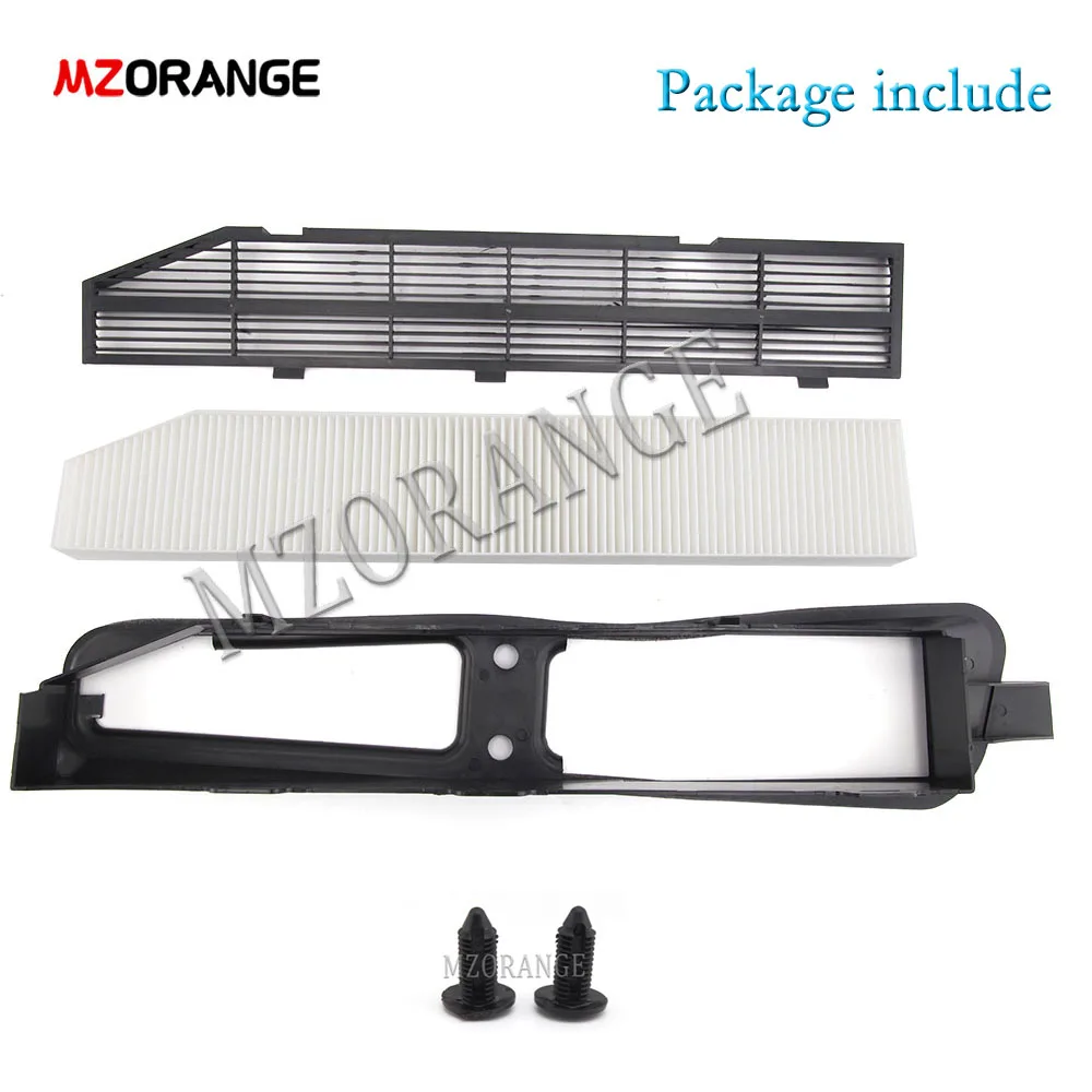 New Cabin Air Housing Filter Kit For Jeep Grand Cherokee 1999-2010 82208300K Car Accessory With Shelf air filters car filter
