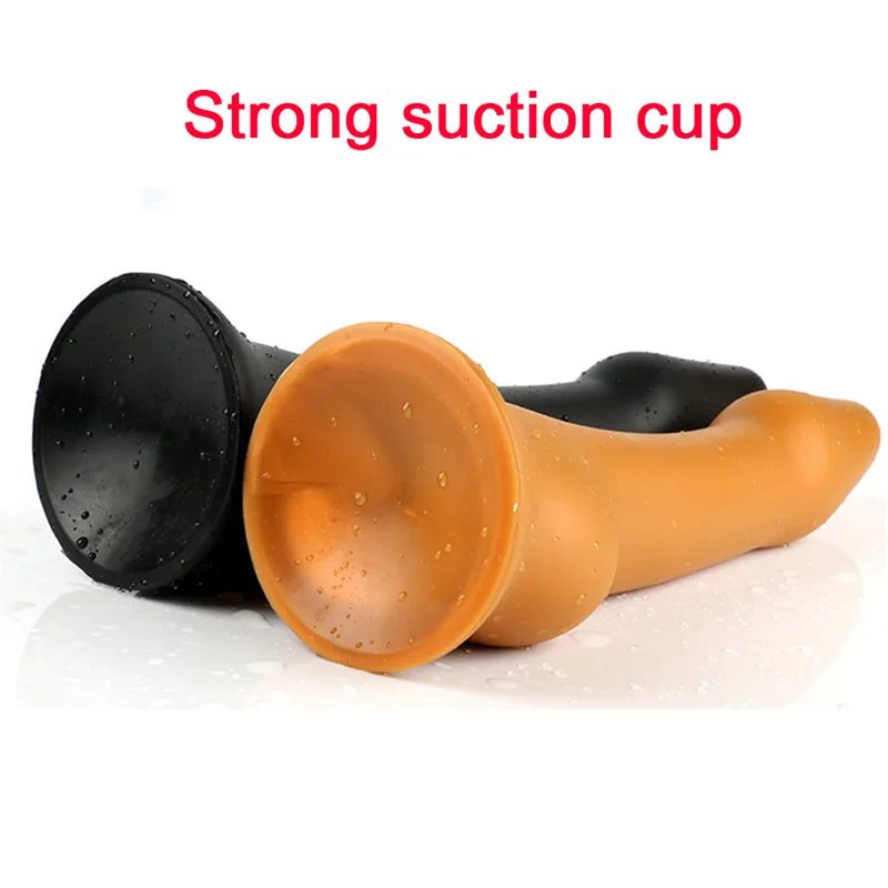 Soft Huge Dildo Realistic Artificial Penis with Suction Cup Sex Toys for Woman Liquid Silicone Vagina Stimulator Big Anal Dildo 4