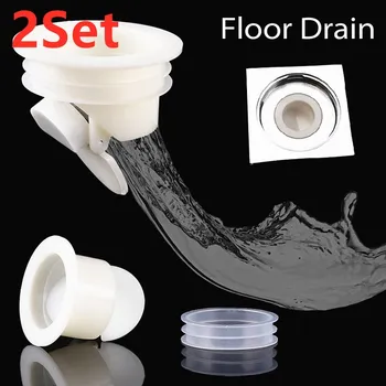 

2020 New Smell Proof Shower Floor Siphon Drain Cover Sink Strainer Sink Accessories Bathroom Plug Trap Water Drain Filter