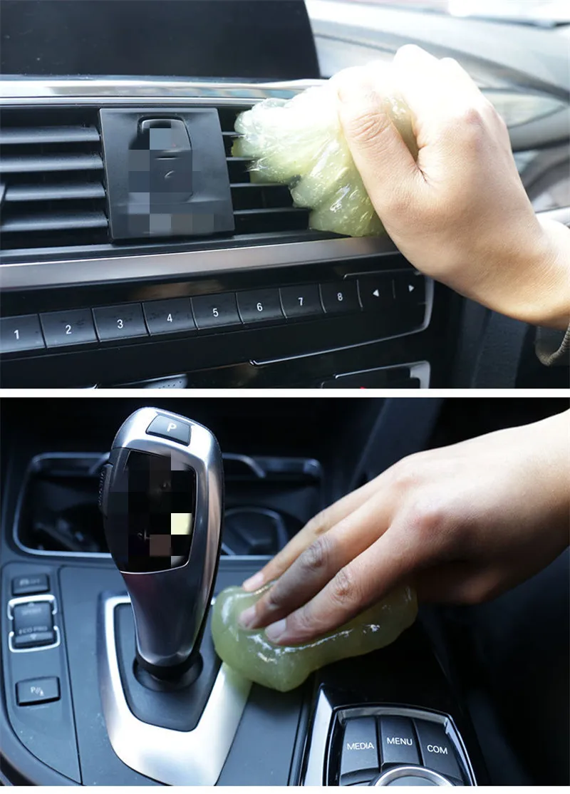 best car seat leather cleaner 60ML Super Dust Clean Clay Keyboard Cleaner Car Interior Cleaning Glue Gel Slime Toys Mud Putty USB for Laptop Cleanser Glue car windshield cleaner