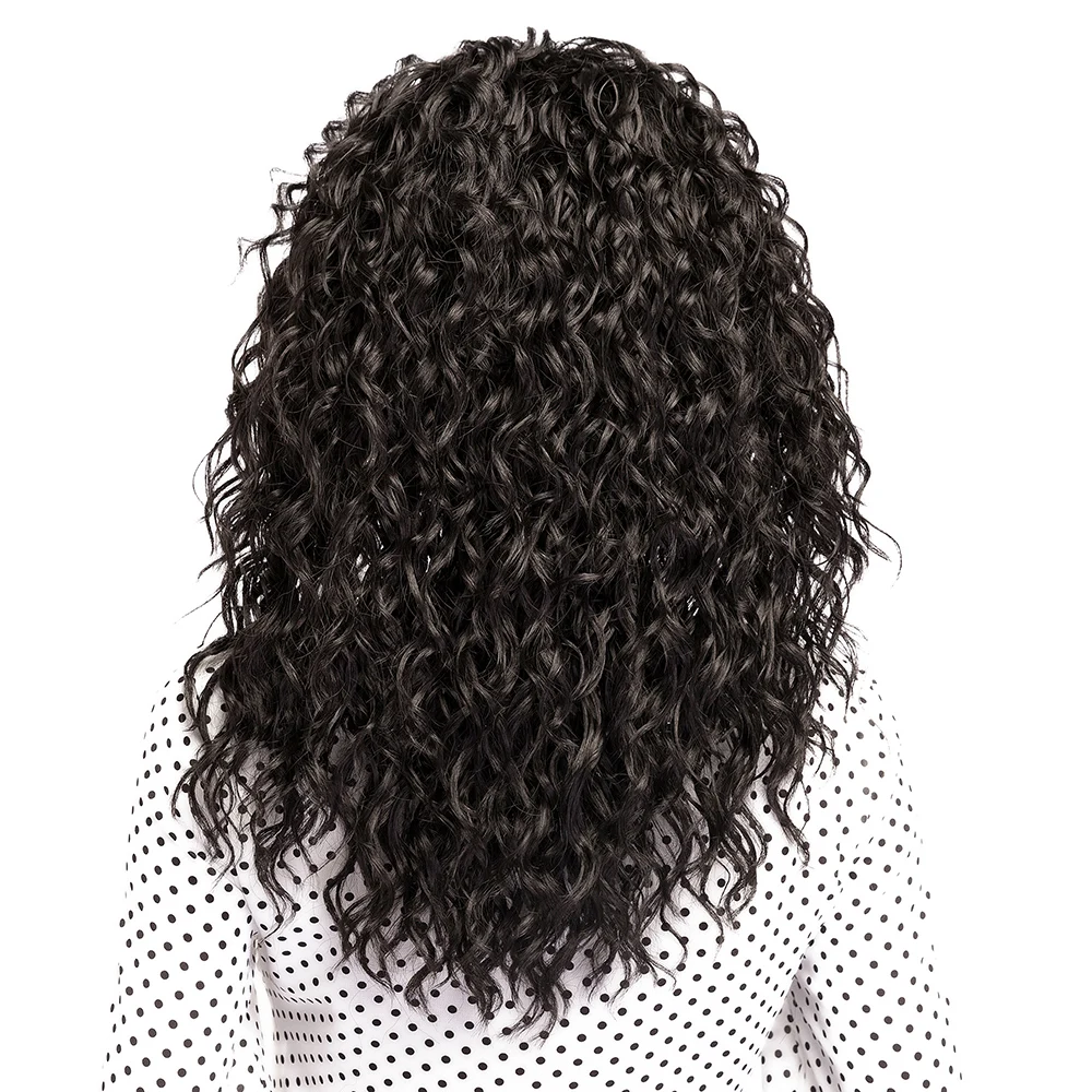 X-TRESS парики из синтетических волос средней длины, кудрявые Кудрявые Волнистые Волосы средней длины