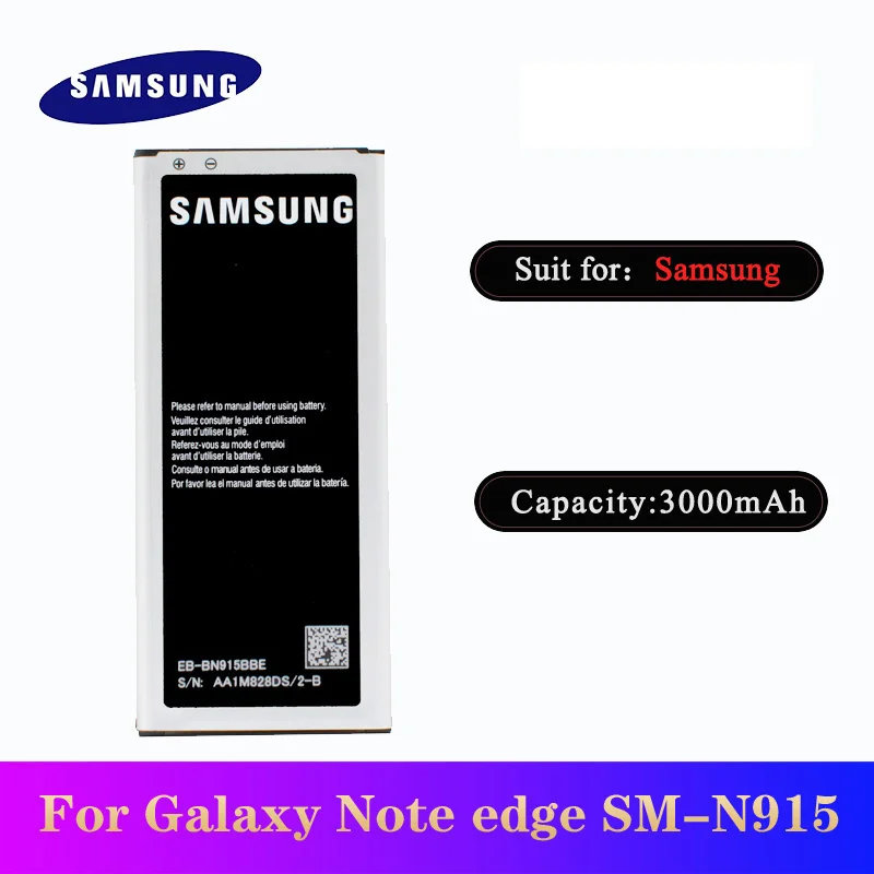 5 шт./лот высокое качество EB BN915BBE батарея для Samsung Galaxy Note Edge N915 N915F N915A N915G N915T N915V