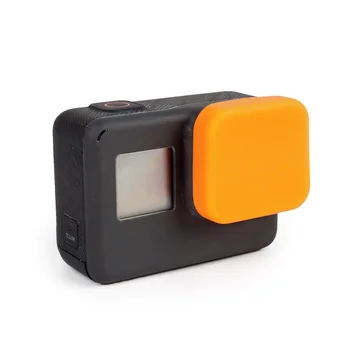 

Silicone Lens Cover Shell For Gopro Hero 7/6/5 Black/Orange Universal Practical High Quality Tool Accessories
