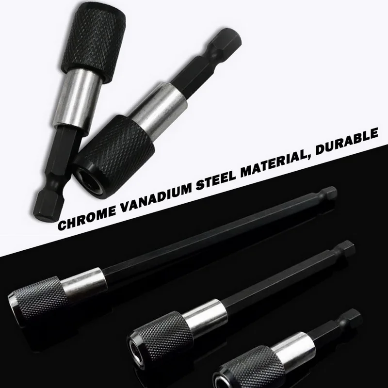 1/4 &quot60 мм шестигранным хвостовиком Quick Release изменение держатель бит сверлильный