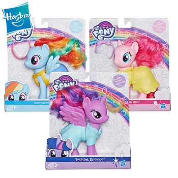 

Hasbro My Little Pony Friendship is Magic Character Girl Toy PVC Action Figures Dolls Play House Doll Birthday Gifts E5551