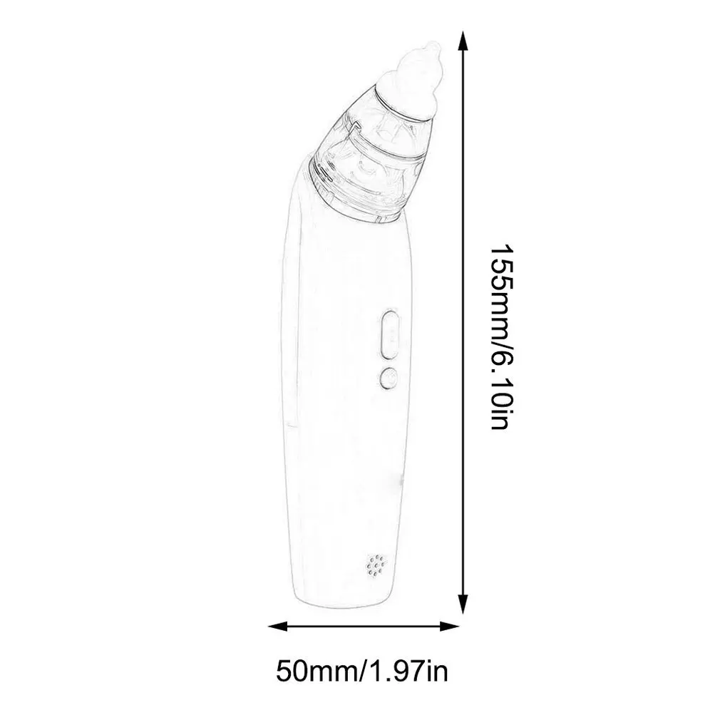 Уход за ребенком носовой аспиратор Электрический Очиститель носа безопасный гигиенический сопли устройство