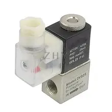 AC 110V 25mA 2 позиции 2 Way электромагнитный клапан G1/4"