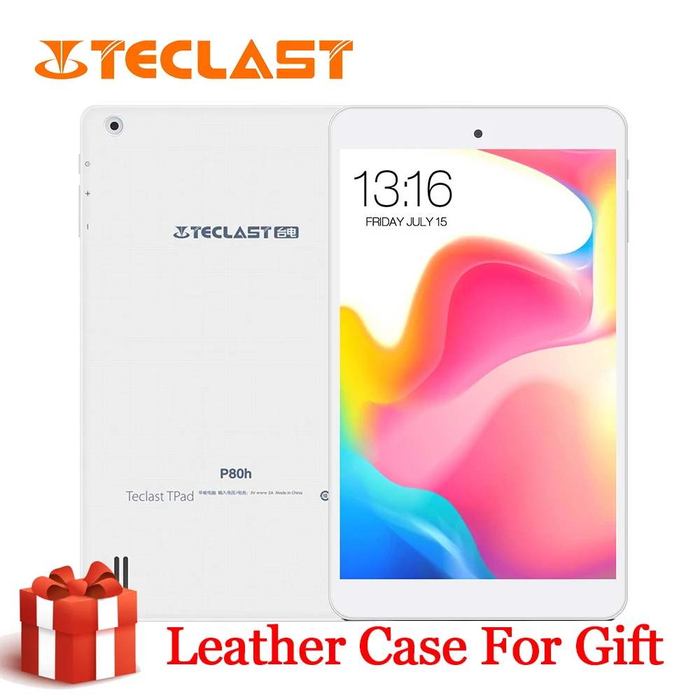 Teclast P80H Android 8 дюймовых планшетных ПК MT8163 4 ядра 1280*800 1 ГБ Оперативная память 16 Гб Встроенная память планшет с двумя камерами gps HDMI погружения