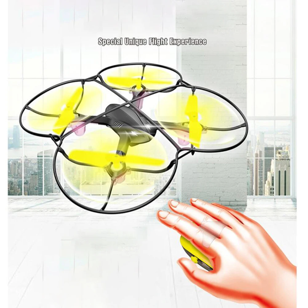 

Mini Quadcopter Induction Drone 2.4GHz Smart Mouse Gesture Sensing Control RC Aircraft Airplane Simulator