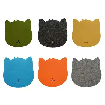 

5Pcs Solid Color Cartoon Mousepad Anti-Slip Washable Gaming Mouse Pad For Home Office gamer mouse Pad Mice Mat коврик для мыши