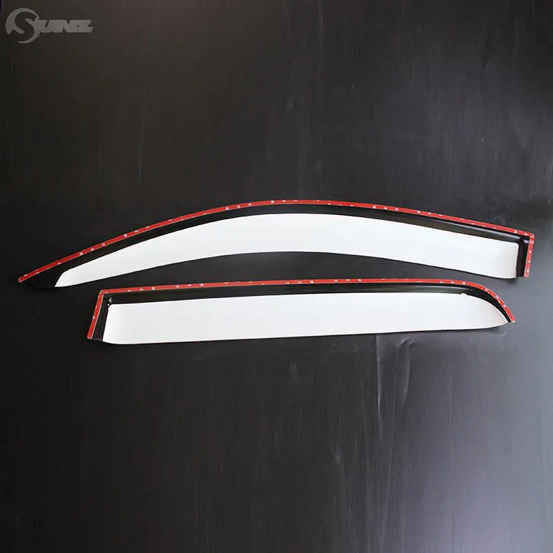 Защитные стекла белого цвета козырек от дождя для Toyota Hilux Vigo 2005 2010|car wind deflector|wind