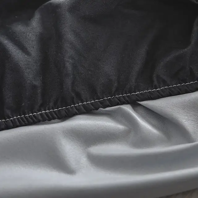 housse anti punaise de lit matelas imperméable avec élastique de couleur unie – Image 3