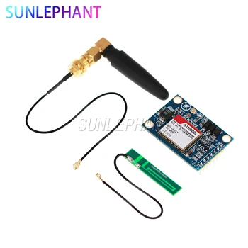 

New SIM800L GPRS GSM Module Kit MicroSIM Card Core BOard Quad-band TTL Serial Port with the antenna