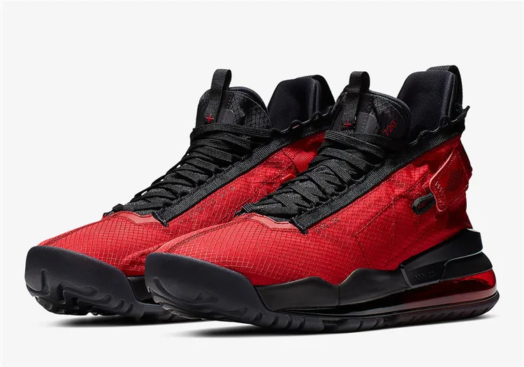 NIKE AIR JORDAN PROTO AIR MAX 720 Men Basketball Shoes Original Black Gold Air Cushion Leisure Sports Sneakers #BQ6623 NIKE AIR JORDAN PROTO AIR MAX 720 Men Basketball Shoes Original Black Gold Air Cushion Leisure Sports Sneakers #BQ6623