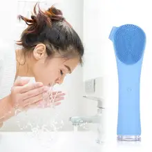 Электрическая машина для чистки кожи лица звуковая вибрация Водонепроницаемая усадка и Чистка Пор многофункциональная Массажная щетка