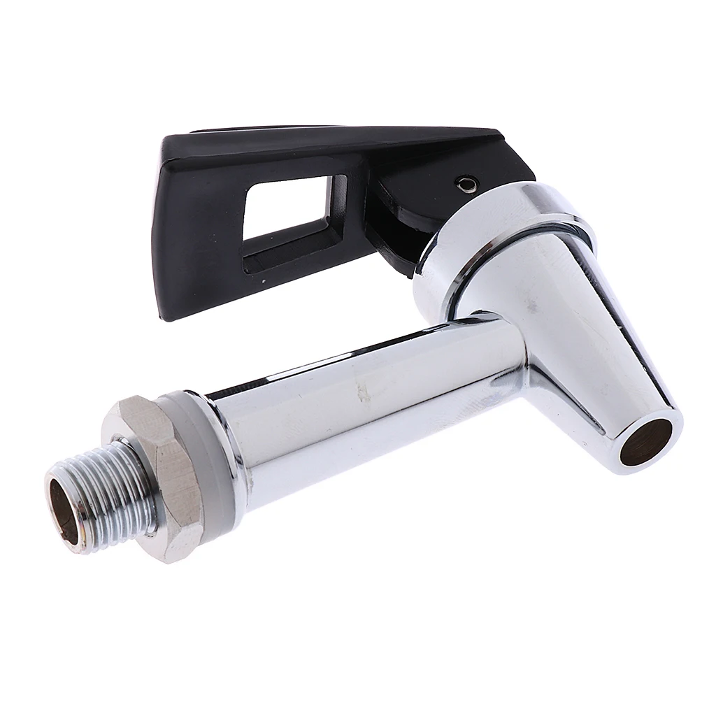 Coffee Hot Drink Faucet Coffee Hot Beverage Tap Silver Domestic 1/4 inch 12mm Flow Control Faucet  Coffee Hot Beverage Tap