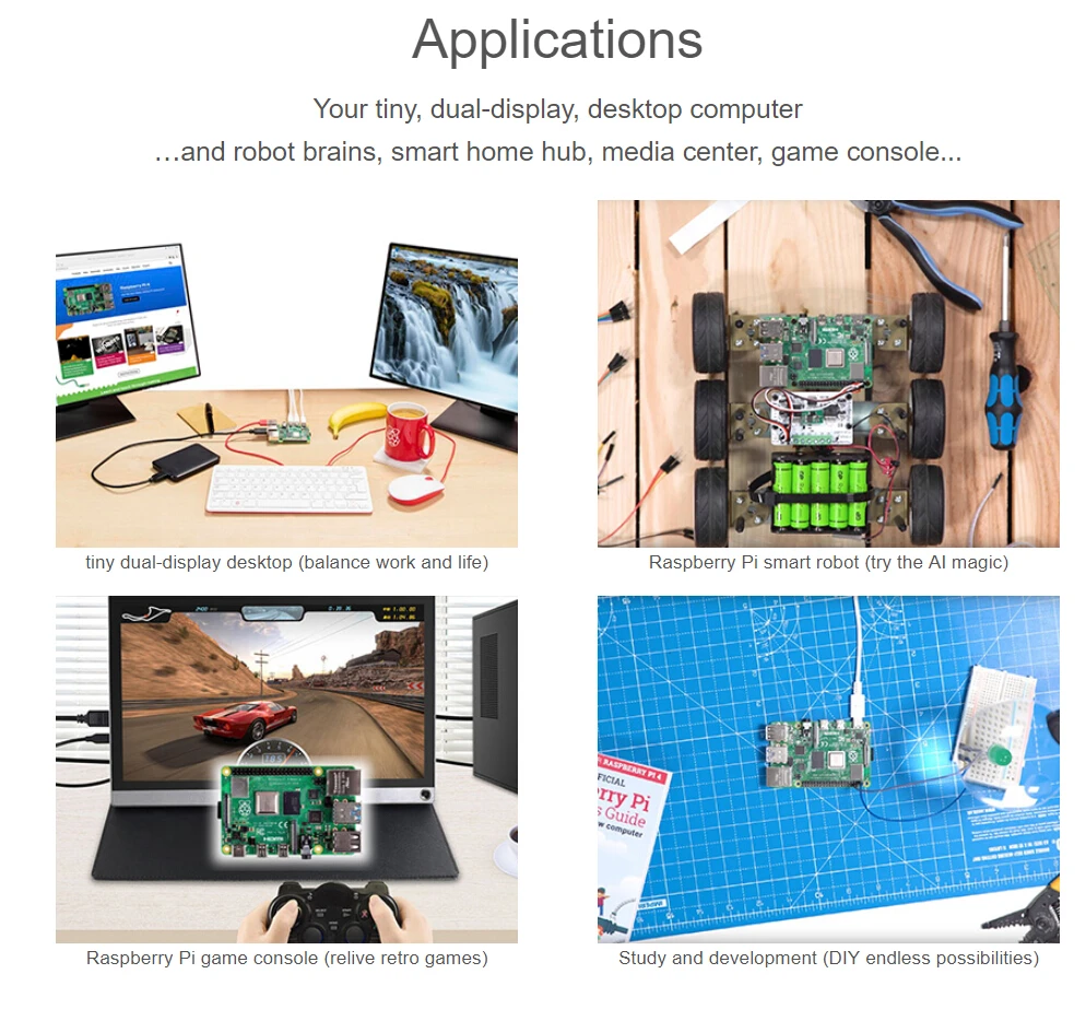 Raspberry Pi 4 Model B 4GB RAM, Completely Upgraded