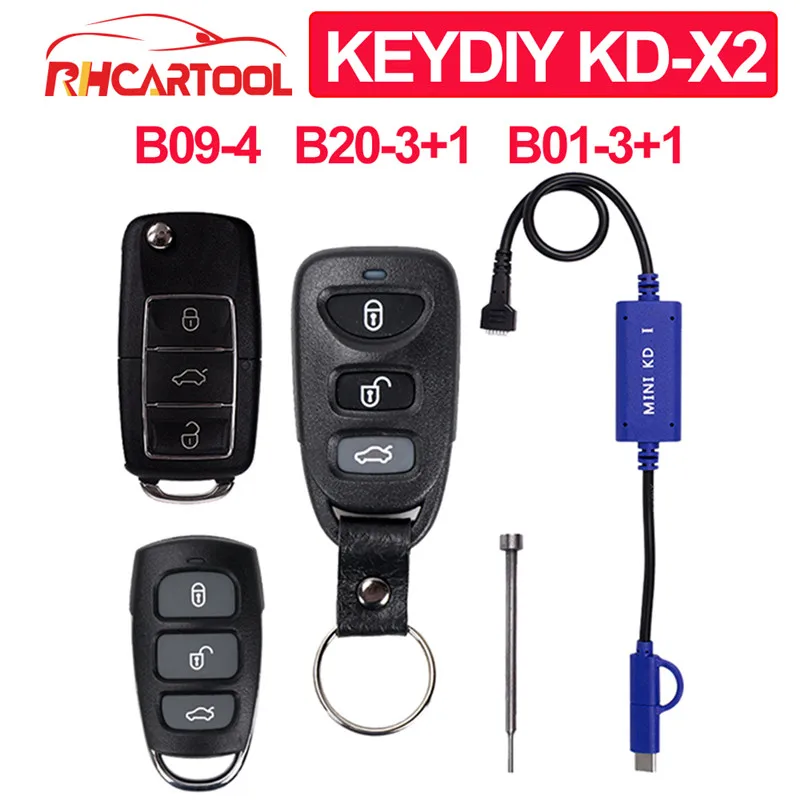Пульт дистанционного управления Mini KD KEYDIY X2 пульт kd x2 + 5 пультов для peugeot 307/407 |