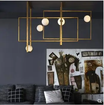 

Nordic living room lights modern minimalist creative dining room bedroom ceiling lights personality designer art lights LED