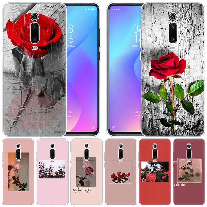 Роскошный мягкий силиконовый чехол для Xiaomi Pocophone F1 Mi 9T Pro CC9 CC9E 9 9SE 8 A3 A2 Lite A1 5X 6X Mix3 Play